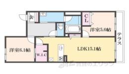 シャンデブラン桂間取り図面