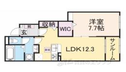 ファミリア　ヴィヴァ―チェ１間取り図面