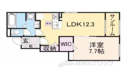 ファミリア　ヴィヴァーチェ２間取り図面