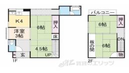 貸家間取り図面