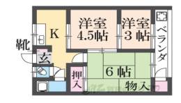 旧小山荘間取り図面