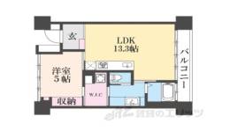 シャリマー西大路間取り図面