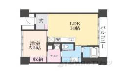 シャリマー西大路間取り図面