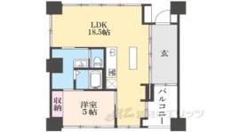 シャリマー西大路間取り図面