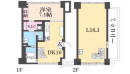 シャリマー西大路間取り図面