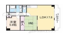 バーンフリート寝屋川間取り図面