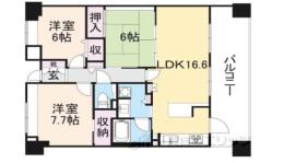 リーベル王寺東館間取り図面