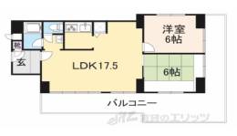 衣笠グリーンハイツ間取り図面