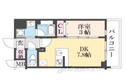 ベラジオ雅び西大路七条間取り図面