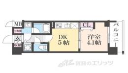ベラジオ雅び西大路七条間取り図面