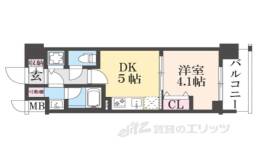 ベラジオ雅び西大路七条間取り図面