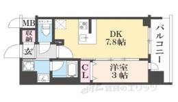 ベラジオ雅び西大路七条間取り図面