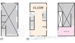 鷹飼町1634-10賃貸借テナント間取り図面