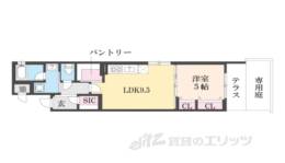 ベラジオ雅び京都烏丸西間取り図面