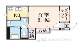 カロテラス間取り図面