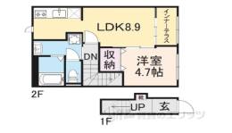 カロテラス間取り図面