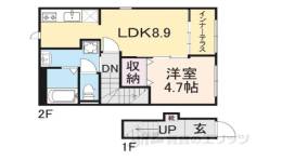 カロテラス間取り図面