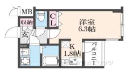 アドバンス京都レイズ間取り図面