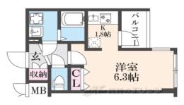 アドバンス京都レイズ間取り図面