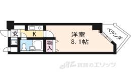 デ・リード桃山南間取り図面