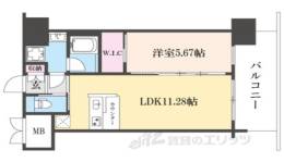 プレジオ森河内ＡＳＩＡＮ間取り図面