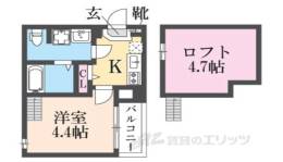 フリーデン円町間取り図面