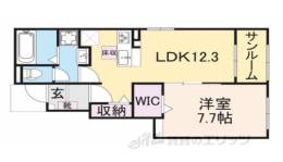 グランド萩ヶ丘１間取り図面