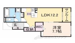 グランド萩ヶ丘１間取り図面
