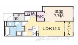 グランド萩ヶ丘１間取り図面