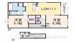 グランド萩ヶ丘１間取り図面