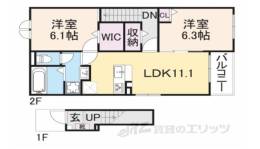 グランド萩ヶ丘１間取り図面