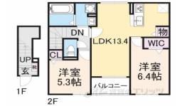プティ　フォレスタ柏原２間取り図面