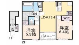 プティ　フォレスタ柏原２間取り図面