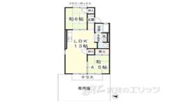 Ｋ．エステートビューラーＡ棟間取り図面