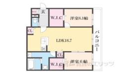 元町カデンツァ２間取り図面