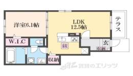 プラシード第3長田間取り図面