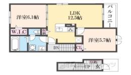 プラシード第3長田間取り図面