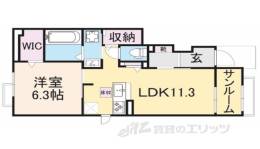 メゾン・ベル福知山間取り図面