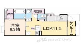 メゾン・ベル福知山間取り図面