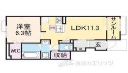 メゾン・ベル福知山間取り図面