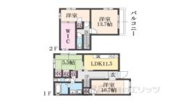 貸家間取り図面