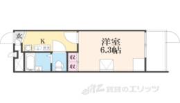 レオパレスフセアジロミナミ間取り図面