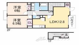 プライム　コート　Ａ間取り図面