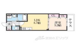 クリエオーレ私市山手間取り図面