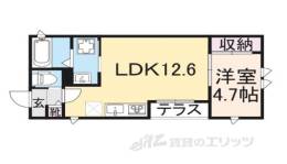 Ｃｈａｒｍｅ　Ｌａｃｉｎｅ間取り図面