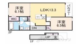 フェリスヴィラブリッサ間取り図面