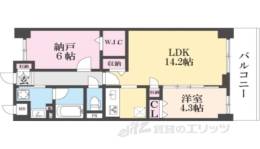 Ｒａｆｆｉｎｅ京都上鳥羽間取り図面
