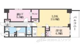Ｒａｆｆｉｎｅ京都上鳥羽間取り図面