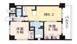 エステムプラザ京都聚楽第雅邸間取り図面