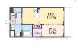 クラージュロシェ間取り図面